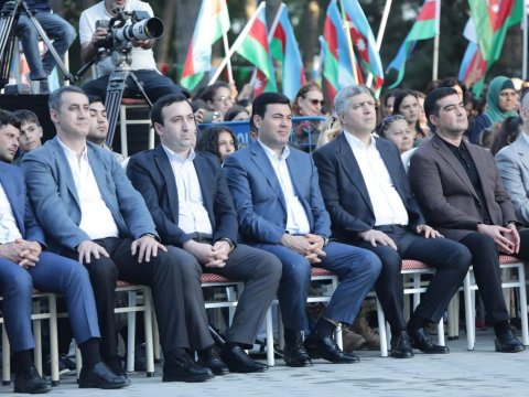 Xaçmazda Milli Qurtuluş Gününə həsr olunmuş möhtəşəm bayram konserti&nbsp;