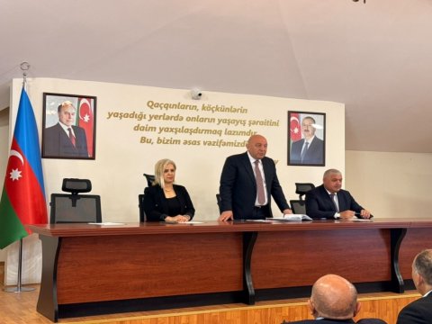 Xankəndidə əhali məlumatlandırıldı