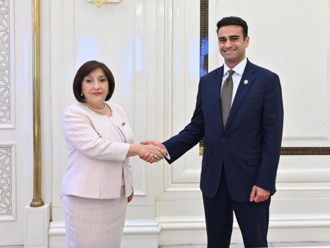 ABŞ konqresmeni Sahibə Qafarova ilə 907-ci düzəlişi müzakirə etdi