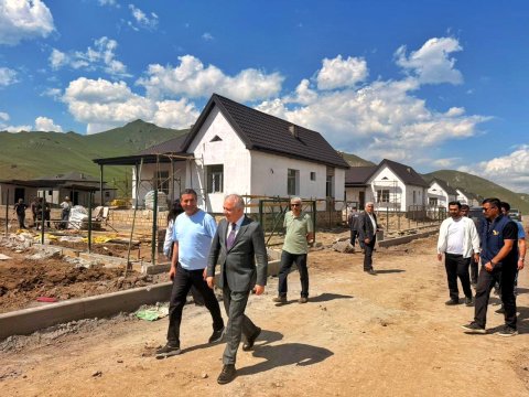 Kəlbəcərin Zar kəndinə baxış keçirildi - FOTOLAR