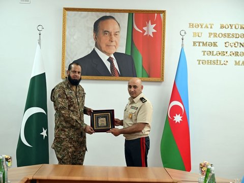 Azərbaycanla Pakistan arasında hərbi təhsil&nbsp;müzakirə olundu