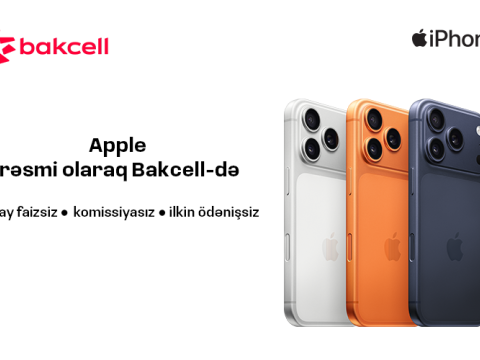Apple məhsullarını rəsmi olaraq Bakcell Shop-da əldə et!