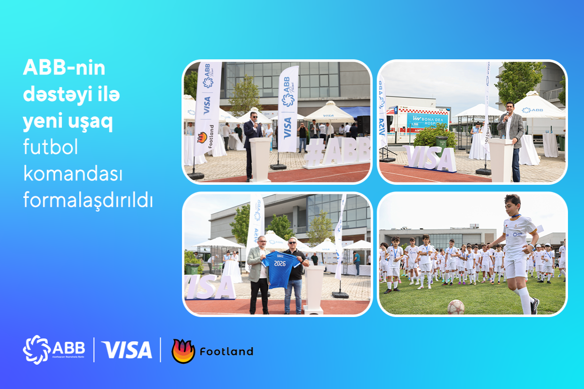 ABB-nin dəstəyi ilə yeni uşaq futbol komandası formalaşdırılıb