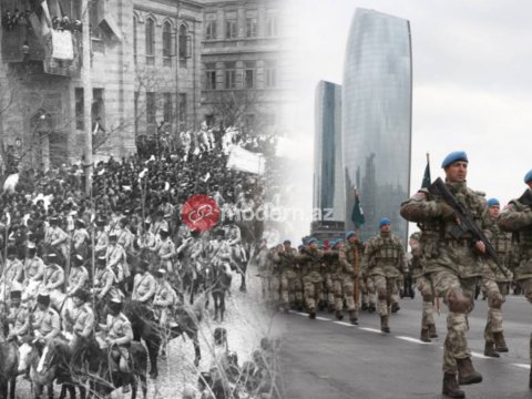 Şərqdə ilk milli ordudan Zəfər ordusuna uzanan şərəfli yol&nbsp;
