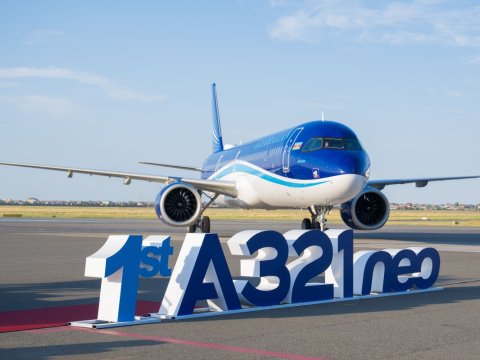 AZAL təyyarə parkına ilk yeni nəsil &ldquo;Airbus A321neo&rdquo;nu əlavə etdi
