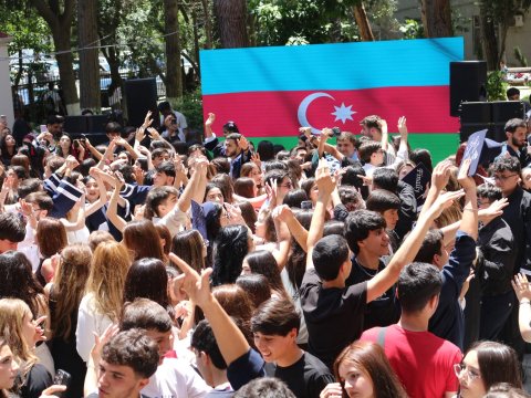 Kooperasiya Kollecində "Məzun günü"ndə fərqlənənlər təltif olundu - FOTO