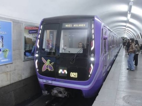 Bakı metrosunda sərnişindaşıma artıb