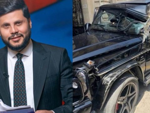 Zaur Kamal qəzaya düşdü