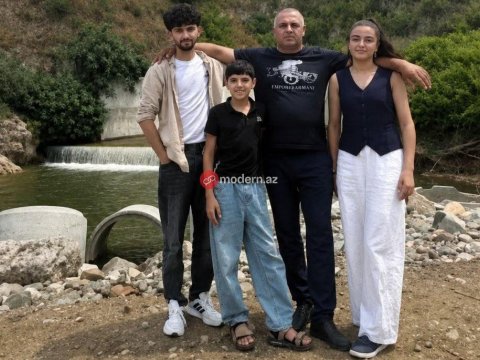 Övladları ilə birgə boğulan polisin&nbsp;son şəkli yayıldı -&nbsp;Haqqında rəylər yazıldı