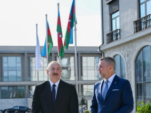 İlham Əliyev Pelleqrininin&nbsp;səfərinə dair paylaşım edib
