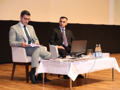 Yazıçı-publisist Aydın Tağıyevin kitabının təqdimatı olub