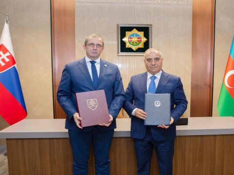 Azərbaycan-Slovakiya məxfi məlumatın mübadiləsi haqqında Saziş imzalanıb