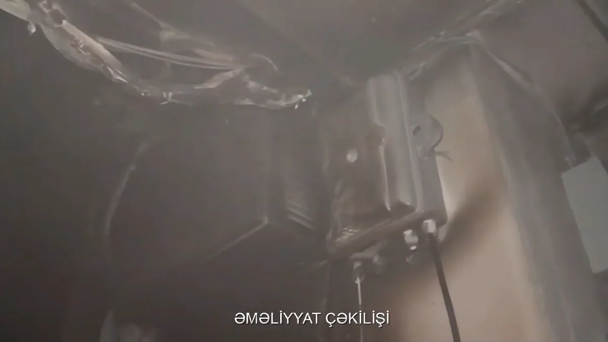 Bakıda bina yandı, sakinlər təxliyə olundu