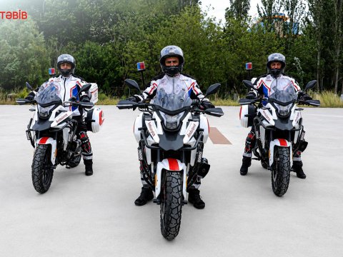Bakıda motosikletli təcili yardım: TƏBİB sayını açıqladı