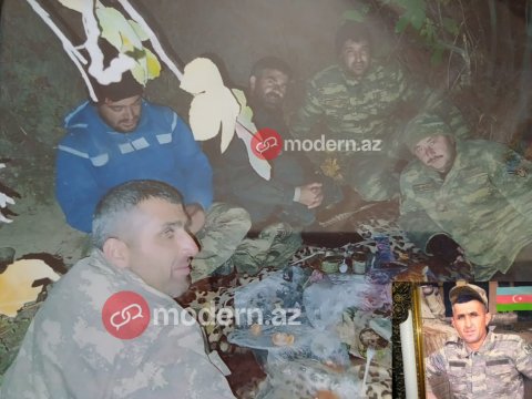 Xanımı ilə sağollaşandan iki saat sonra şəhid oldu&nbsp;-&nbsp;Rəfail İşiyevin son FOTOSU