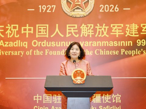 Çindən açıqlama: Azərbaycanla hərbi əməkdaşlığı genişləndirməyə hazırıq