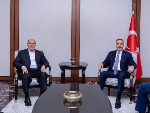 Hakan Fidan met with the Hamas leader
