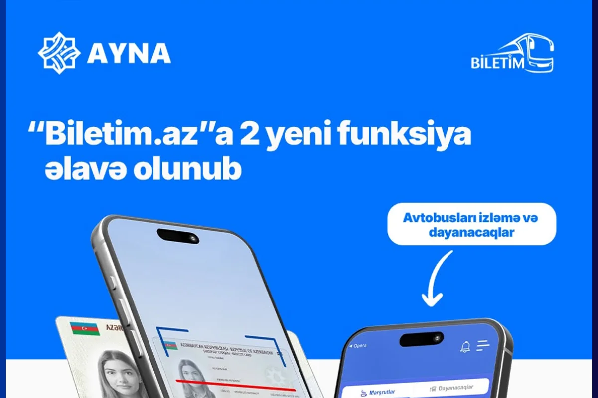 "Biletim.az" portalının funksionallığı artırılıb