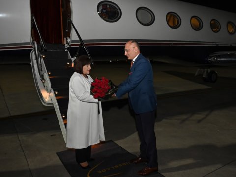 Sahibə Qafarova Afrikaya getdi