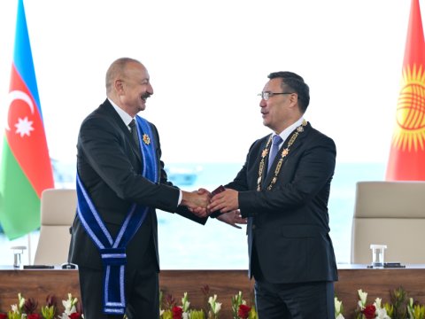 Prezidentlərin təltifolunma mərasimi keçirilib - FOTOLAR