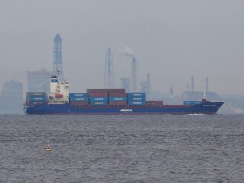 Корабль затонул в Черном море&nbsp;