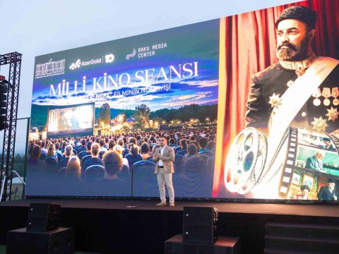 National film screening held in Dashkasan - PHOTO
