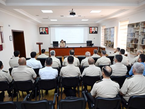 Hərbi attaşelər&nbsp;Müdafiə Nazirliyində toplaşdılar