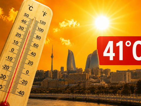 Sabah üçün qızmar xəbərdarlıq: Temperatur 41 dərəcəyə qalxacaq