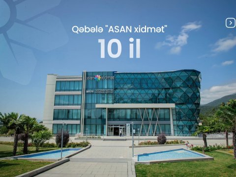 Qəbələdə 10 ildə ASANlaşan 1 milyon 500 mindən çox müraciət