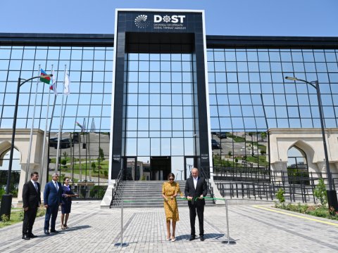 Naxçıvan&nbsp;DOST Mərkəzinin açılışı oldu - VİDEO