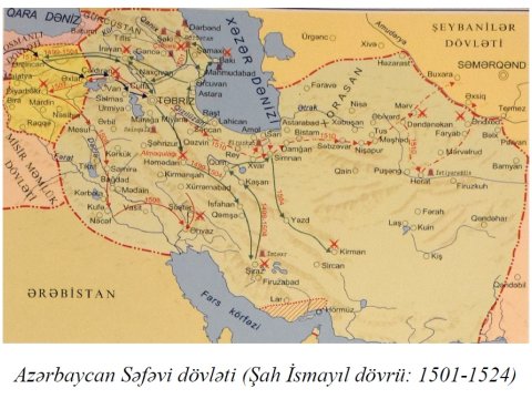 Tarixçilər Səfəvi İmperiyasının xəritəsini yaydılar