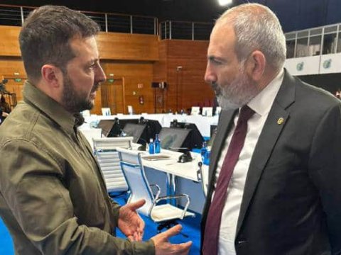 Zelenski Paşinyanla regionu müzakirə etdi&nbsp;
