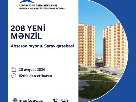Daha 208 kirayə mənzil satışa çıxarıldı