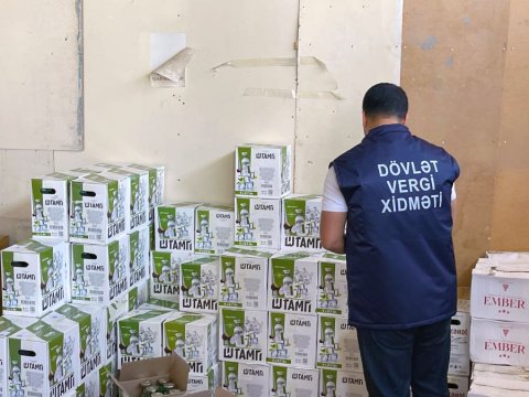 Naxçıvanda külli miqdarda saxta içki&nbsp;tapıldı
