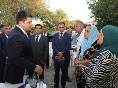Neftçalanın icra başçısı səyyar görüş keçirib