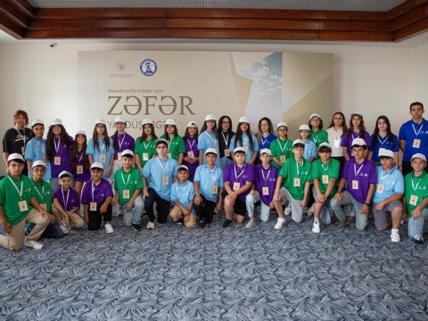 Şəhid övladları üçün &ldquo;Zəfər&rdquo; yay düşərgəsi keçirilib - FOTOLAR