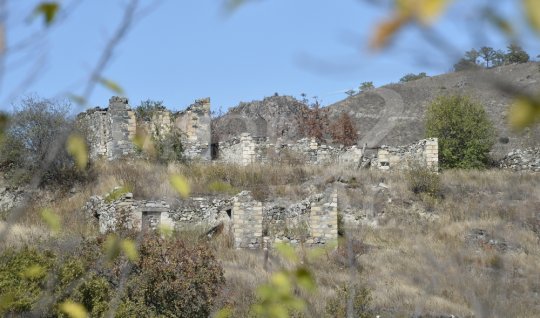 Ermənilərin viran qoyduğu Nəcəfalı kəndi FOTOLARDA