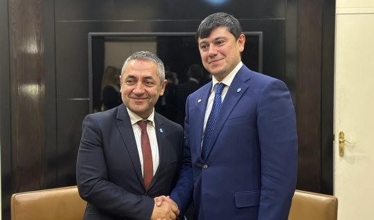 Komitə sədri Bişkekdə ikitərəfli görüşlər keçirib - FOTO