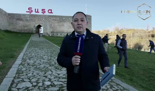 Özbəkistan telekanallarında Azərbaycandan reportajlar yayımlandı - FOTOLAR