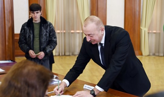 İlham Əliyev Xankəndidə 100% səs TOPLADI 