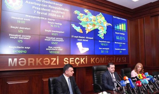 Azad olunmuş ərazilərdə seçici fəallığı AÇIQLANDI