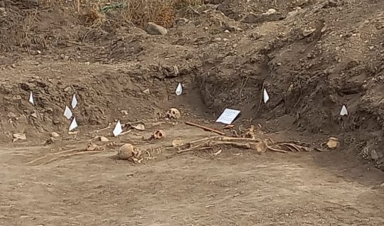 Əsgəranda kütləvi məzarlıq AŞKAR EDİLDİ