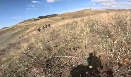 Antiterror tədbirlərində ordumuzun qəhrəmanlığı - Real döyüş kadrları