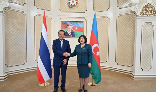 Sahibə Qafarova Tailand Milli Assambleyasının prezidenti ilə görüşdü