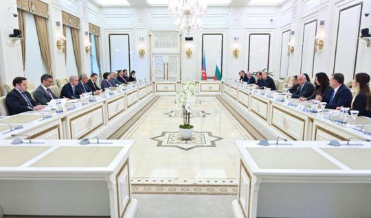 Sahibə Qafarova Bolqarıstan Prezidenti ilə görüşüb - FOTO