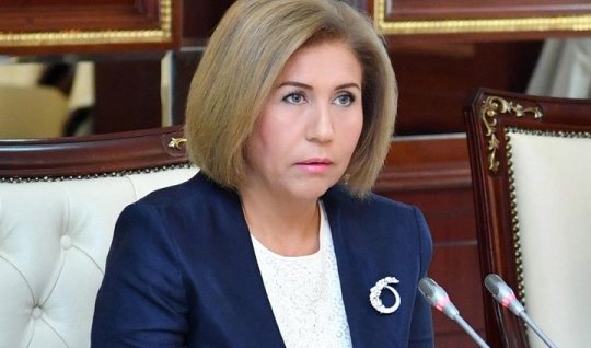 BAhar Muradova hesabatını Parlamentə təqdim etdi