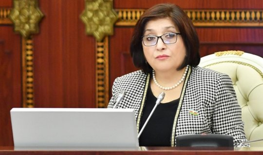 Sahibə Qafarova iranlı həmkarına başsağlığı verdi
