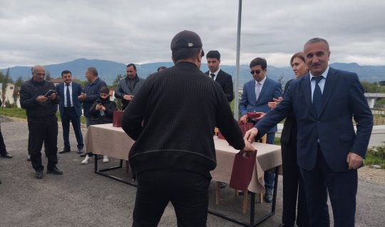 Ballıcada 15 ailəyə mənzillərin açarları verildi - FOTO 