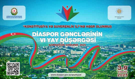 Diaspor Gənclərinin VI Yay Düşərgəsinə qeydiyyat davam edir