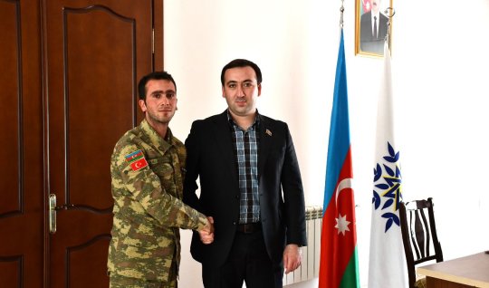Mahir Süleymanlı vətəndaş qəbulunda - FOTO